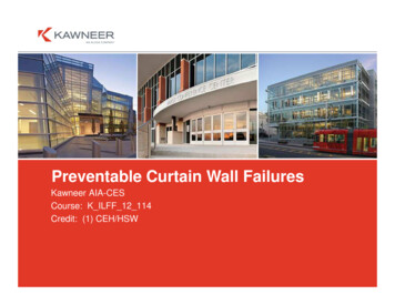 Preventable Curtain Wall Failures - BDC University