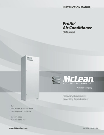 ProAir Air Conditioner - Mclean Parts