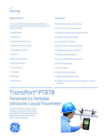 TransPort PT878 - Alba Instrumentation