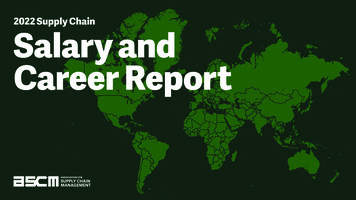2022 Supply Chain Salary And Career Report - Csce.nmsu.edu