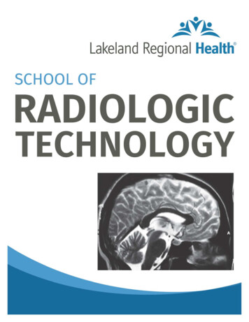 School Of Radiologic Technology - Mylrh 