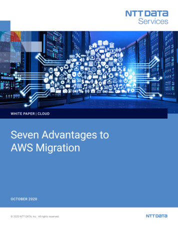 Seven Advantages To AWS Migration