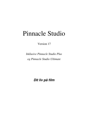 Pinnacle Studio 17 Manual