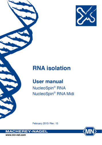 RNA Isolation - BIOKÉ