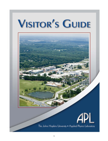 APL Visitor Guide - Fbcinc 
