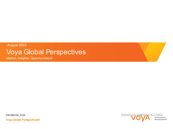 August 2022 Voya Global Perspectives
