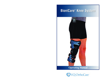 BioniCare Knee System - VQ OrthoCare