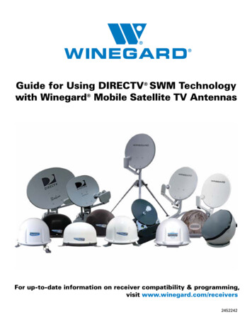 Winegard DIRECTV SWM User Guide - My RV Works