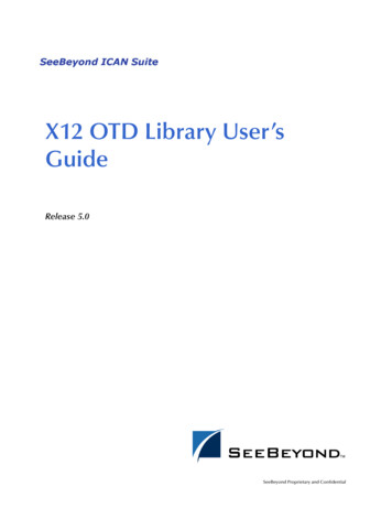 X12 OTD Library User's Guide - Oracle