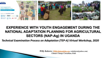 Youth Engagement In Climate Acti0n - UNFCCC TEP-A