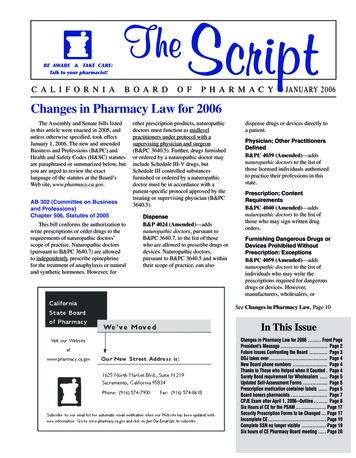 January 2006 Edition Of The Script