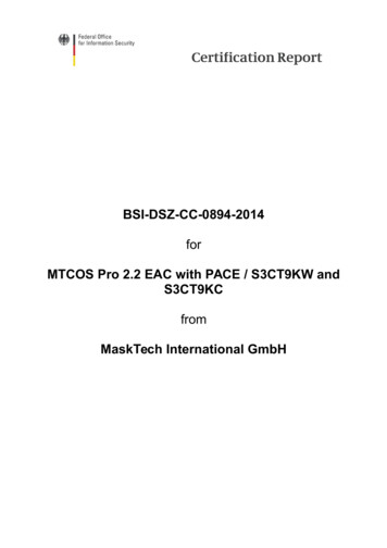 MTCOS Pro 2.2 EAC With PACE / S3CT9KW And S3CT9KC