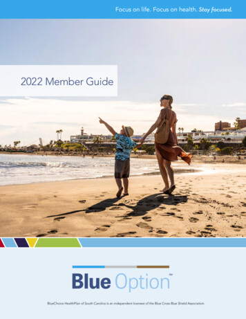 2022 Member Guide - BlueOption SC