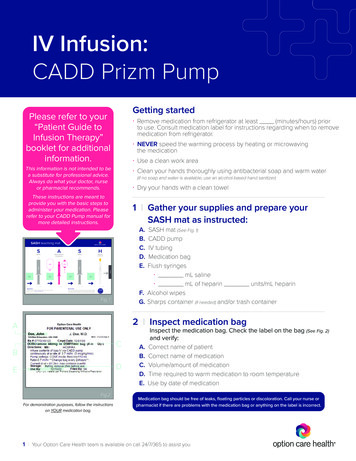 CADD Prizm Pump - Option Care Health