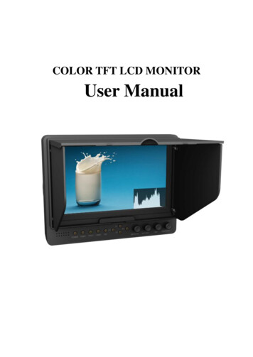 COLOR TFT LCD MONITOR - B&H Photo