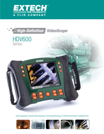 Introducing The HDV600 Series From Extech