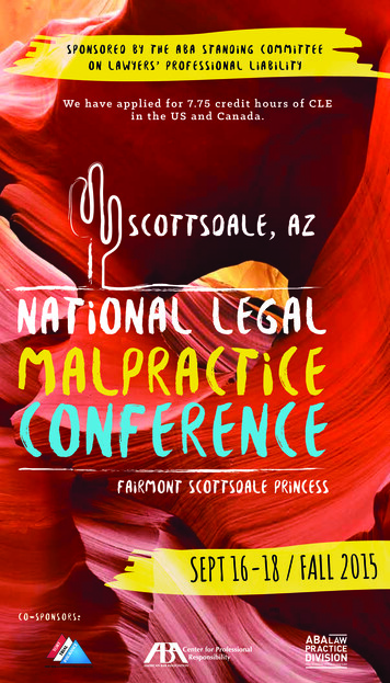 ABA National Legal Malpratice Conference - Beltranlaw 