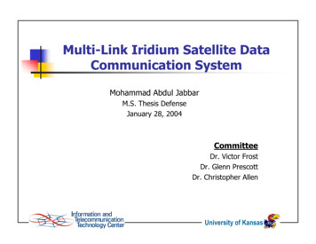 Multi-Link Iridium Satellite Data Communication System - I2S