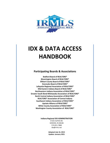 Idx & Data Access Handbook - Ecbor