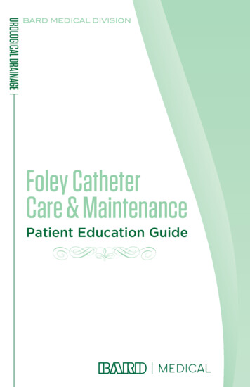 Foley Catheter Care & Maintenance - Health Products For You