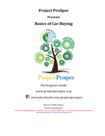 Basics Of Car Buying