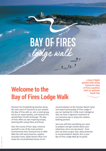 4 Day/3 Night Welcome To The Bay Of Fires Lodge Walk