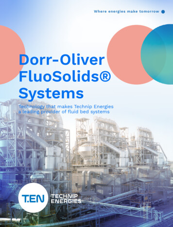 Filtre Standard Dorr-Oliver FluoSolids Systems - Technip Energies