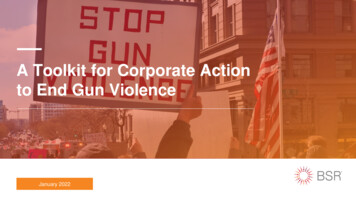 A Toolkit For Corporate Action To End Gun Violence - BSR