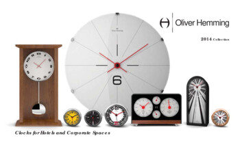 KINGSWAY 2014 Collection - Oliver Hemming - Alarm & Wall Clocks
