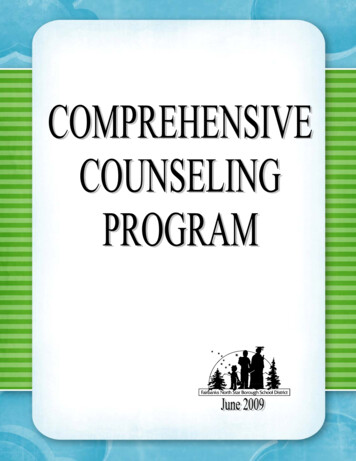 Comprehensive Counseling Program FINAL Document - K12northstar 