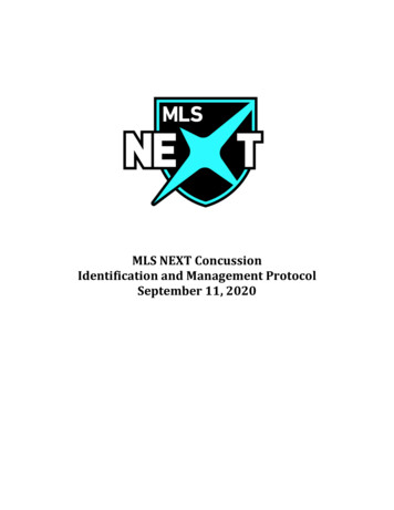 MLS NEXT Concussion - Major League Soccer