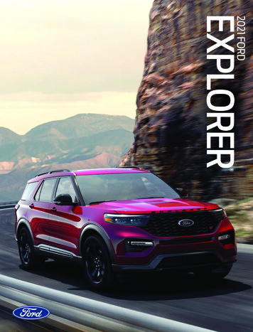Explorer 2021 Ford - Auto-Brochures