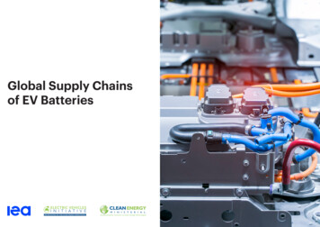 Global Supply Chains Of EV Batteries - Microsoft