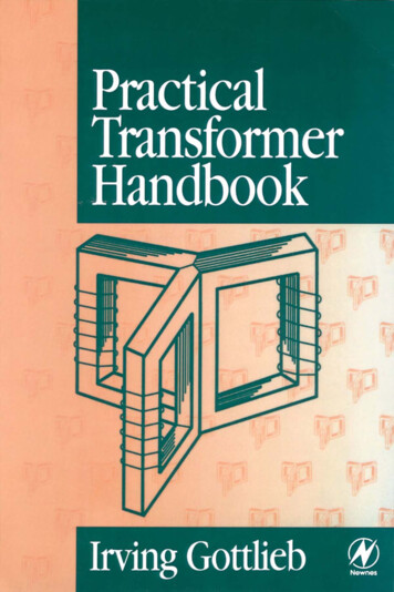 Practical Transformer Handbook - Nvhrbiblio.nl