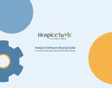 Hospice Software Buying Guide
