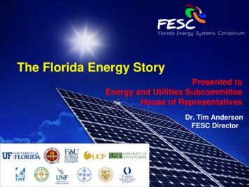 The Florida Energy Story