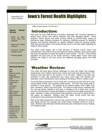 Iowa's Forest Health Highlights