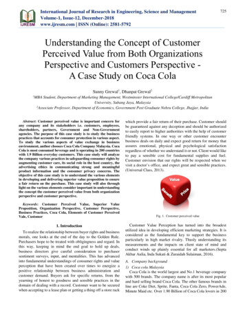 Understanding The Concept Of Customer Perceived Value From . - IJRESM