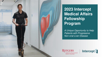 2023 Intercept Medical Affairs Fellowship Program