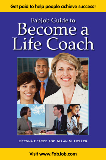 Become A FabJob Guide To Life Coach