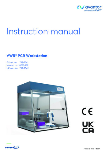 Instruction Manual - VWR