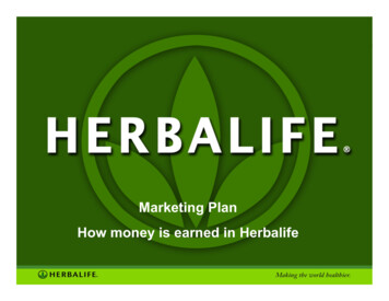 Marketing Plan How Money Is Earned In Herbalife