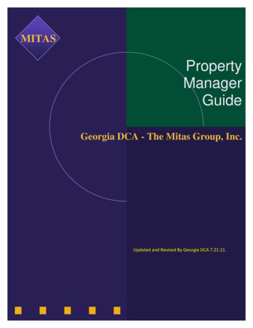 Property Manager Guide - Georgia