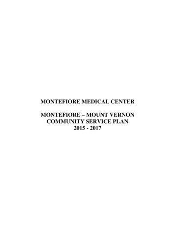 Montefiore Medical Center Montefiore Mount Vernon Community Service .
