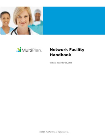Network Facility Handbook - MultiPlan