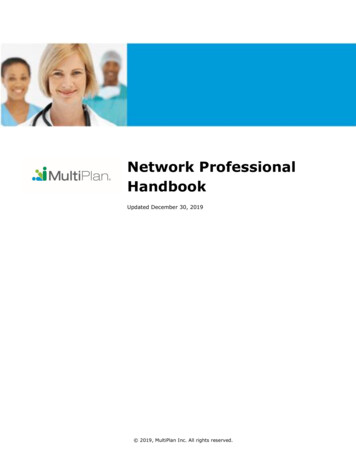 Network Professional Handbook - MultiPlan