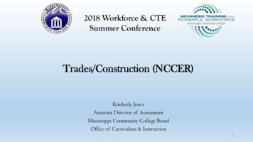 Trades/Construction (NCCER) - MCCB