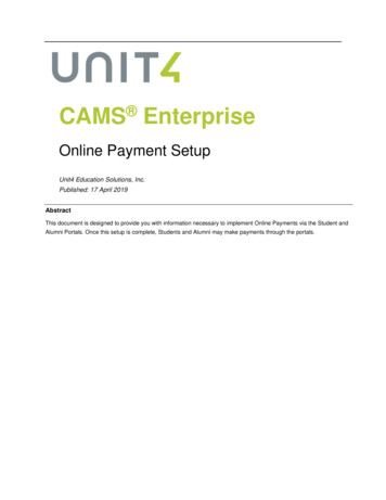 Online Payment Setup - Eportal.cfni 
