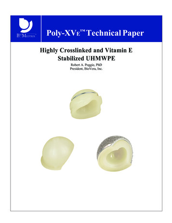 Poly-XVE Technical Paper MKT-TD-0034-A - Biomedtrix 