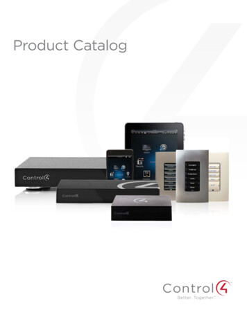 Product Catalog - Audio Video Control4 Vantage Controls